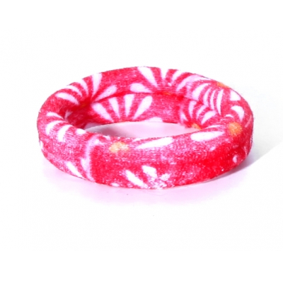 High grade 4cm sunflower elastic hair ties for girls decoration